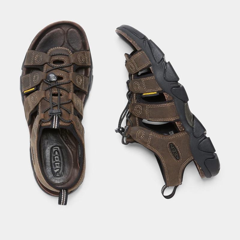 Keen Daytona - Erkek Trekking Sandalet - Koyu Kahverengi - Turkey (379624YWG)